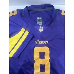 Kirk Cousins Vikings Minnesota Football Jersey XXL,‎ 2XL Nike On Field NFL